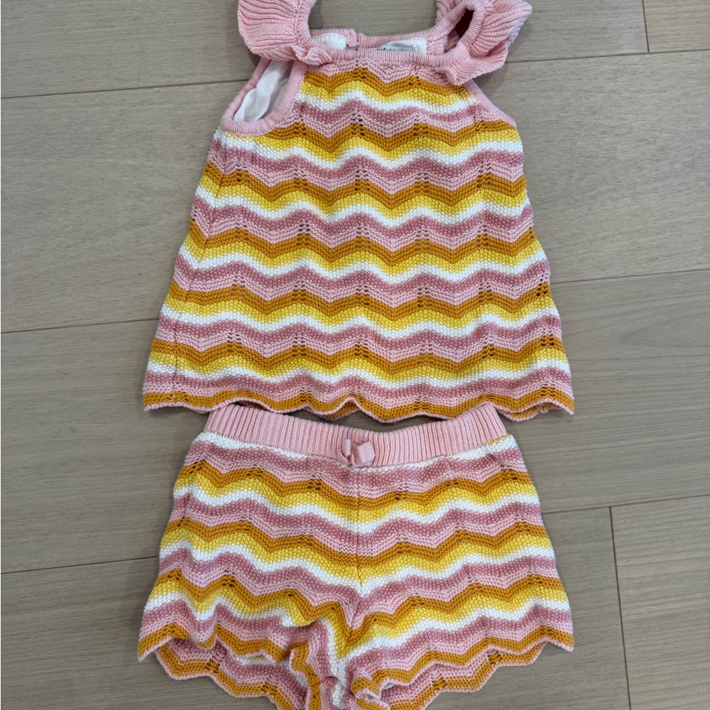 Haute Hippie Girls Knit Set